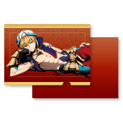FGO 　ギルガメッシュ　クリアファイル　クリアポスター Fate/Grand Order -絶対魔獣戦線バビロニア-』ギルガメッシュ