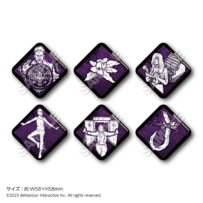 �uDead by Daylight�v �T�o�C�o�[�g���[�f�B���O���^���ʃo�b�W ver.3.0 (�S6��) �yPACK�z