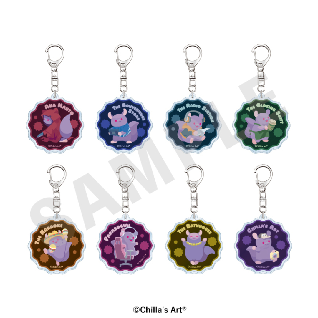 チラズアート(2026)：アクリルキーホルダー(閉店事件) GOODS