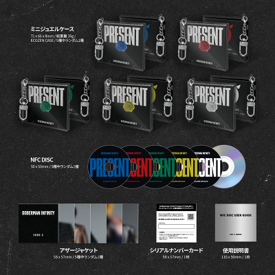 �y���ʌ���ՁzPRESENT(�~���[�W�b�N�L�[�z���_�[:NFC DISC)