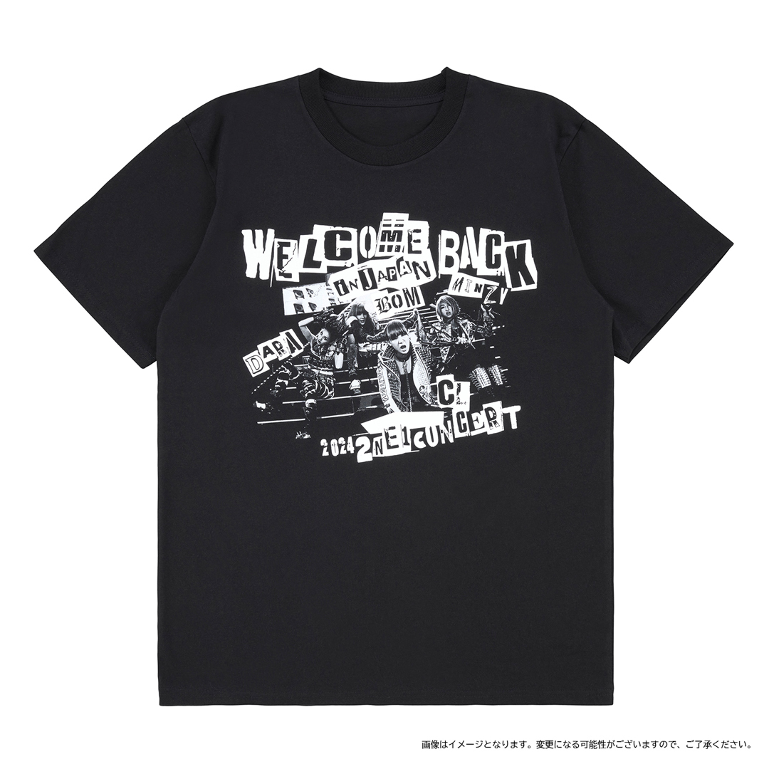 2NE1：PHOTO Tシャツ（BLACK） GOODS