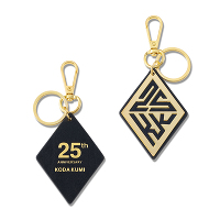 m25th Anniv.nKEYRING -GOLD-