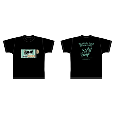 Tシャツ ホワイトデーver.｜Run Girls, Run！｜mu-moショップ