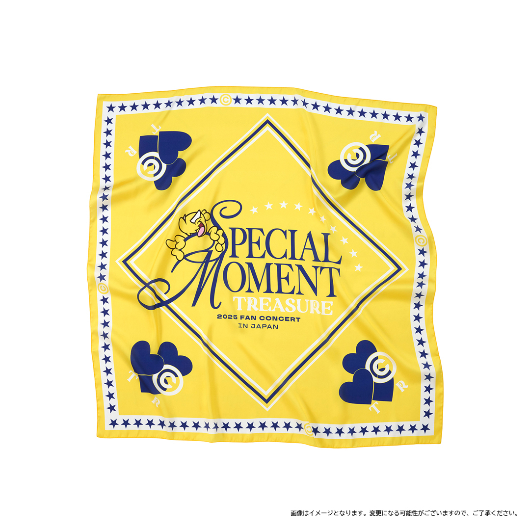 福袋 セール TREASURE：【COIN PARKING DELIVERY】スカーフ（YELLOW） GOODS アート+エンタメ+ホビー
