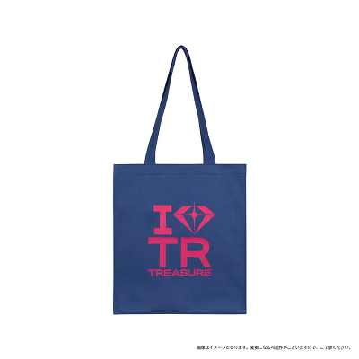TREASURE トートバック I LOVE TREASURE トートBAG（NAVY）｜TREASURE｜mu-moショップ