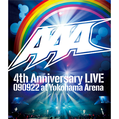 【Blu-ray】AAA 4th Anniversary LIVE 090922 at Yokohama Arena