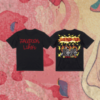 PD�~LURK TEE Black