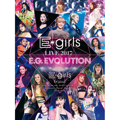 E-girls LIVE 2017 `E.G.EVOLUTION`i3Blu-rayj