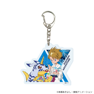 デジモンアドベンチャー 25周年展 アクキー付きカラビナ 8種