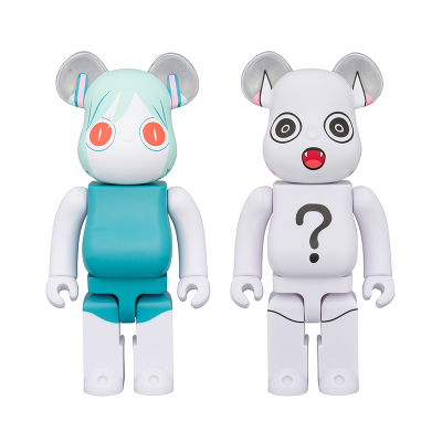 BE@RBRICK どうしてちゃん 400％ BE@RBRICK アイマイナ 400%＆どうしてちゃん 400% 2体セット