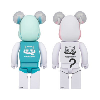 BE@RBRICK どうしてちゃん 400％ BE@RBRICK アイマイナ 400%＆どうしてちゃん 400% 2体セット