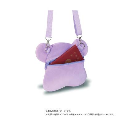 KLOOP NECK POUCHiPURPLEj