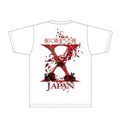 X Japan Tシャツ White B Tシャツ