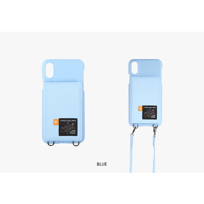 [I LOVE YOU] TREASURE CARD PHONECASE BLUE iPHONE X/XS