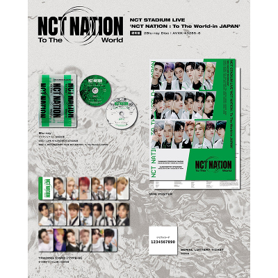 NCT STADIUM LIVE 'NCT NATION : To The World-in JAPAN'(2Blu-ray)