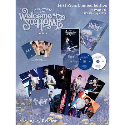 y񐶎YՁz2024 SUHO CONCERTySU:HOMEzIN JAPAN(Blu-ray+2CD)