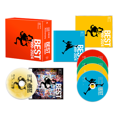 �y������荋�ؔՁzONE PIECE 25th Anniversary BEST 1999-2024�i4CD+Blu-ray�j