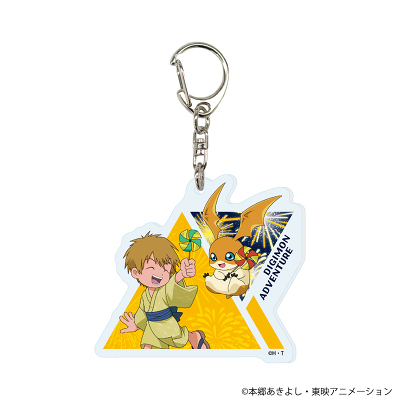 デジモンアドベンチャー」TRアクリルキーホルダー14/浴衣ver.(全