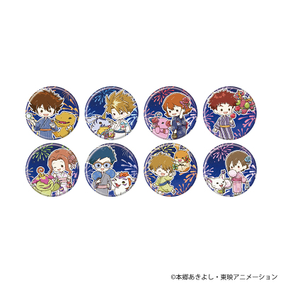 デジモンアドベンチャー』トレーディング缶バッジ 描き下ろし