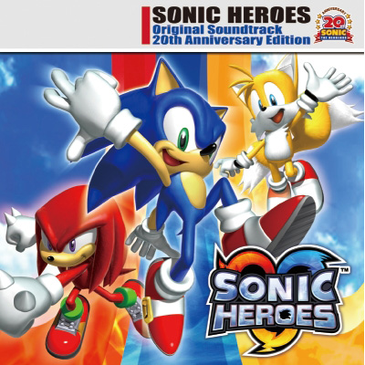 SONIC HEROES Original Soundtrack 20th Anniversary Edition