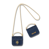 DENIM MINI POUCH�iINDIGO�j