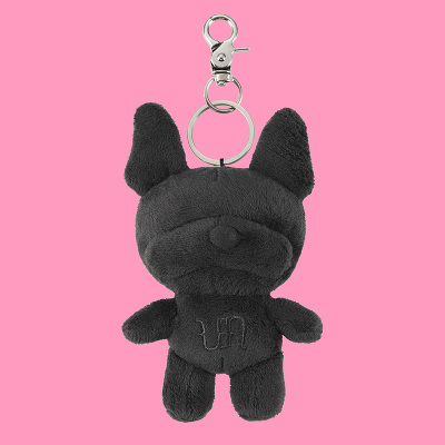unmaru“keyring” pink×black