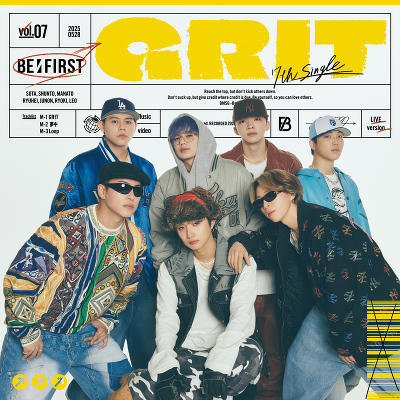 【未開封】BE:FIRST GRIT CD LIVE盤】GRIT(CD+DVD)｜BE:FIRST｜mu-moショップ