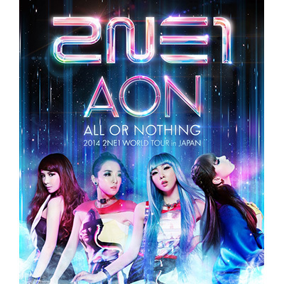 2014 2NE1 WORLD TOUR `ALL OR NOTHING` in JapaniBlu-rayj