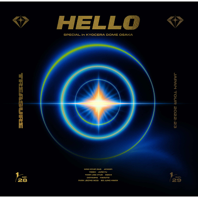 y񐶎YzTREASURE JAPAN TOUR 2022-23 ~HELLO~ SPECIAL in KYOCERA DOME OSAKAi2Blu-rayj
