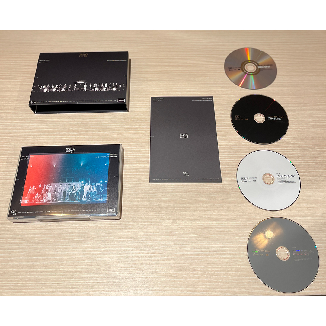 BMSG FES'23 DVD 4枚組 ステッカー付き スマプラ付き - ミュージック