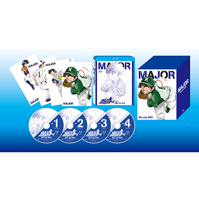 メジャー Blu-ray BOX（4枚組Blu-ray）｜メジャー｜mu-moショップ