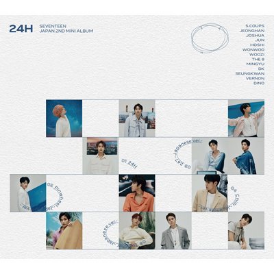 初回限定盤C】24H（CD+M∞CARD+フォトブックC+フォトカードC）｜SEVENTEEN｜mu-moショップ