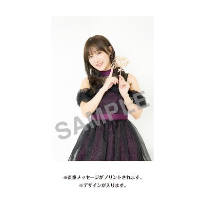 鎌田菜月 生誕記念Tシャツ&メッセージ入り生写真(2026年8月度)