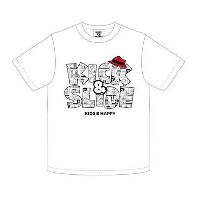 K&S COMIC T/S LOGO_WHITE_M
