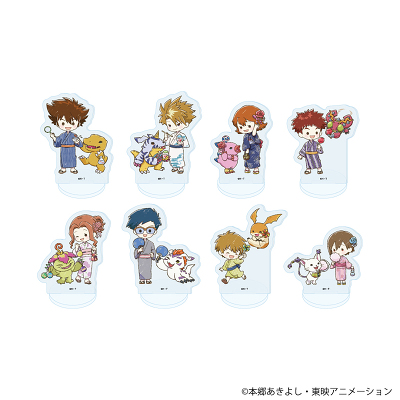 アクリルぷちスタンド「デジモンアドベンチャー」04/雪遊びver
