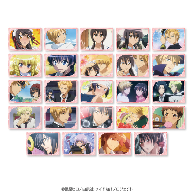 会長はメイド様！　トレーディングミニクリアカード 会長はメイド様(2025-2)：TRミニクリアカード2(全24種/1パック2