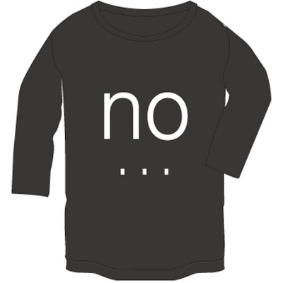 commmons NO/YES T-Shirt for LadysiOj O[