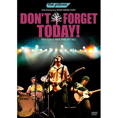 the pillows 25th Anniversary NEVER ENDING STORY “DON'T FORGET TODAY!”2014.10.04 at TOKYO DOME CITY HALL（DVD）