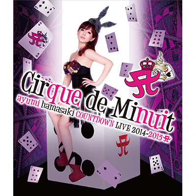 ayumi hamasaki COUNTDOWN LIVE 2014-2015 A（ロゴ） Cirque de Minuit（Blu-ray）
