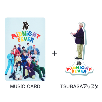 s񐶎YtMIDNIGHT FEVERyTSUBASA Ver.z(MUSIC CARD{GOODS)