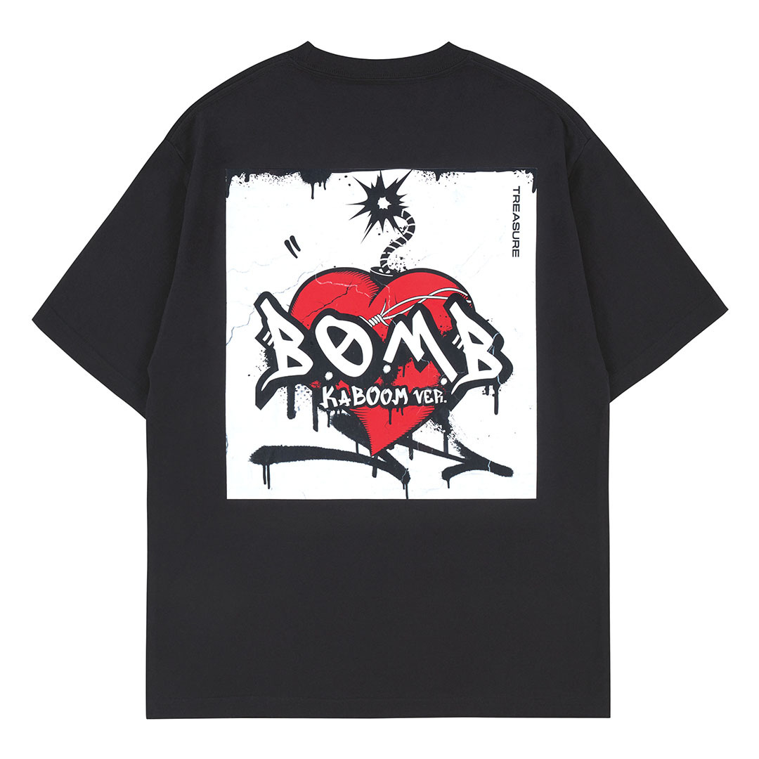 TREASURE：＜B.O.M.B＞ Tシャツ（BLACK） Tシャツ