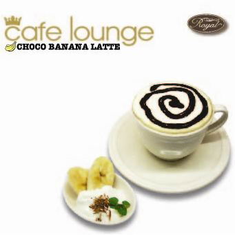 cafe lounge Royal Choco Banana Latte