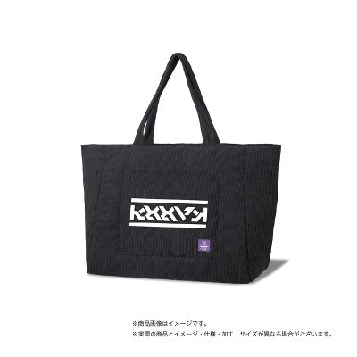 CORDUROY TOTE BAGiBLACKj