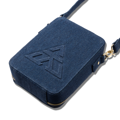 DENIM SHOULDER BAG�iINDIGO�j