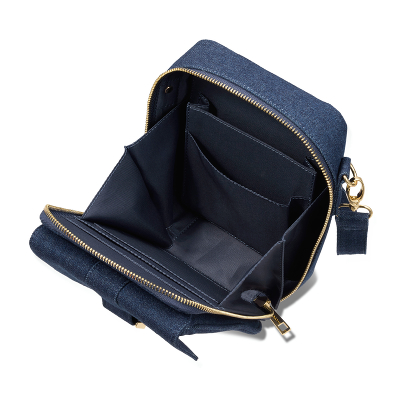 DENIM SHOULDER BAG�iINDIGO�j