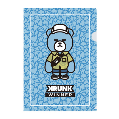 Yg Summer Park Krunk Winner クリアファイルセット ステーショナリー