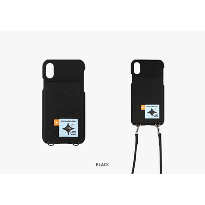 [I LOVE YOU] TREASURE CARD PHONECASE BLACK iPHONE X/XS