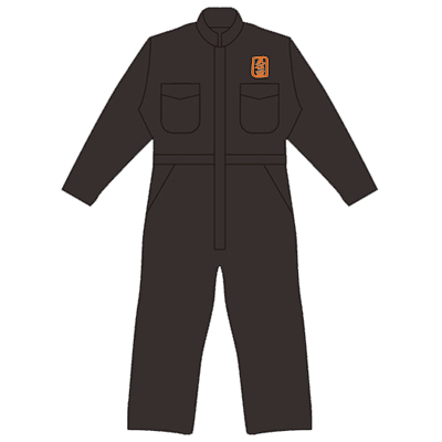 美品☆BURTON カモフラ柄  つなぎ つなぎ ROUNDONI 長袖トリコットつなぎ S-981 丸鬼商店｜作業服