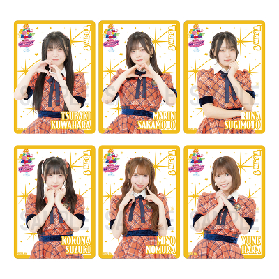 【チームS】SKE48 18th Anniversary Festival 2026 クリアトレーディングカード(ランダム全15種+特別仕様15種)