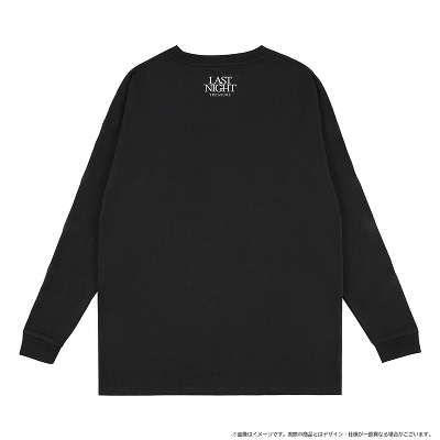 TREASURE PULSE ON ロングスリーブTシャツ ブラック Mサイズ ロングスリーブTシャツ（BLACK）｜TREASURE｜mu-moショップ